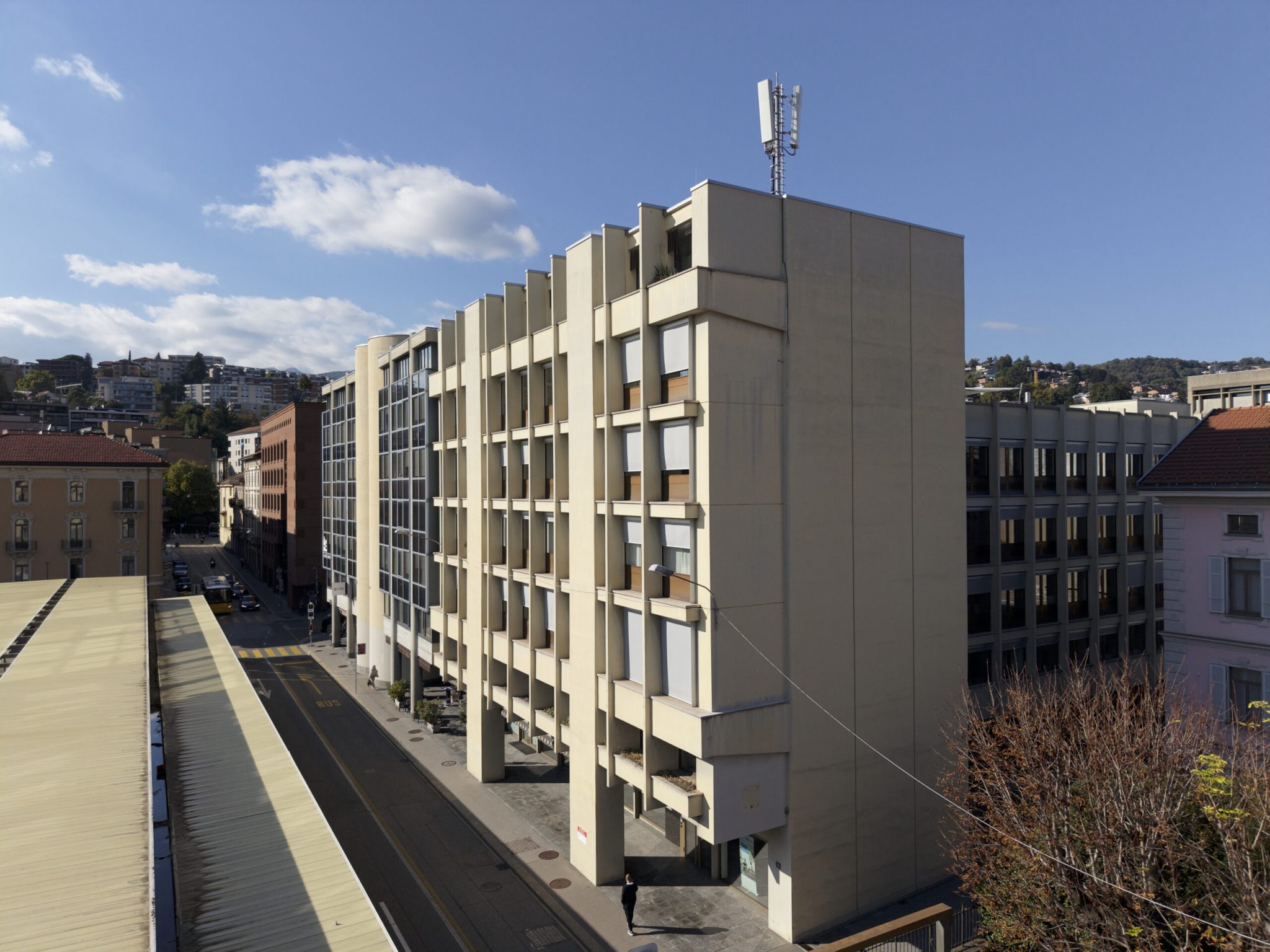 ristrutturazione edificio in Ticino